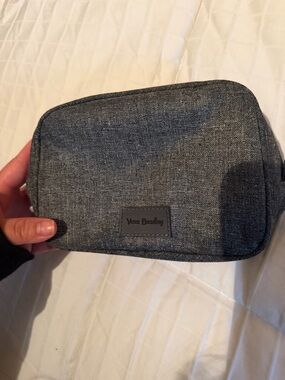 Vera Bradley Heathered Charcoal Toiletry Dopp Kit